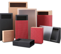 Boîte de rangement pour bijoux en carton rigide écologique avec logo personnalisé, impression offset 4 couleurs