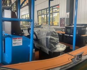 เรือประมงเรืออลูมิเนียมคอนโซลกลาง6เมตร/20FT สำหรับการท่องเที่ยวประมงได้รับการรับรอง CE - Product Image 4