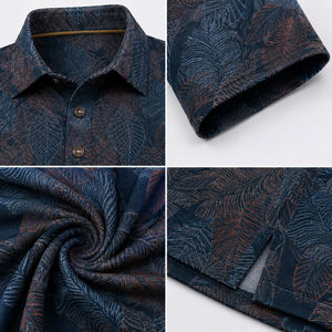 Camiseta Polo de Punto Personalizada para Hombre, Camisetas Polo de Golf Premium con Patrón Texturizado, Manga Corta, Tela Suave, Fabricación OEM ODM, Marca Privada - Product Image 3