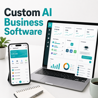 Desarrollo de Software de IA Personalizado para Gestión Empresarial ERP CRM con Soporte MAC, Versión de Internet Disponible en Stock