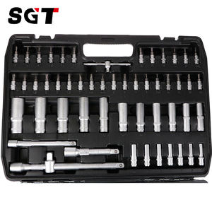 Ensemble d'outils à douilles 171 avec cliquets dans un étui en plastique, ensemble polyvalent de 171 pièces adapté à tout <span class=keywords><strong>atelier</strong></span> ou <span class=keywords><strong>garage</strong></span> - Product Image 2