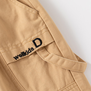 2024 primavera nuovi pantaloni Casual comodi e versatili per ragazzi giovani eleganti <span class=keywords><strong>Cargo</strong></span> per bambini all'ingrosso dritti lunghi alla moda - Product Image 3