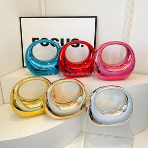 Bolsos de Mujer de Lujo, Bolsos de Mano de Diseñador DAQI, Acrílico de Alta Calidad, Cadena Magnética, Bolso de Moda con Personalidad, Bolso de Mano para Vestidos, Bolso Tipo Maleta - Product Image 3