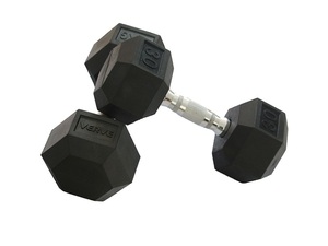 15Kg Quả Tạ Đặt Xách Tay Quả Tạ Bộ Cho Tập Thể Dục Thép Hex Cao Su Hình Dạng Quả Tạ Đặt - Product Image 3