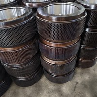 Nouvel ensemble de rouleaux de rechange pour moulin à granulés de bois Gepm 900, en acier allié HRC 55-60