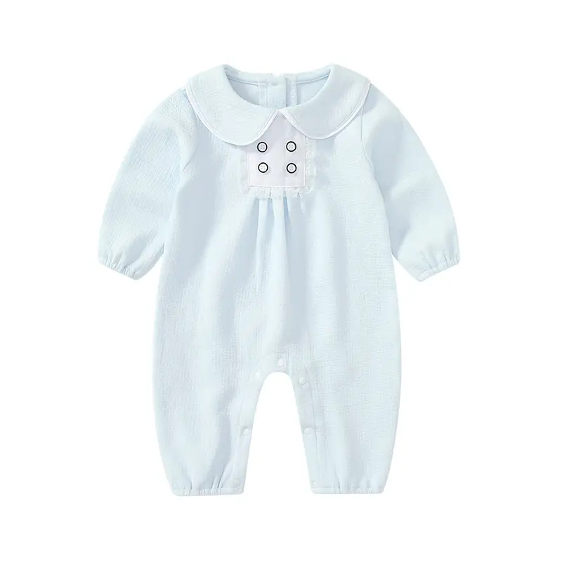 Combinaison 100% coton de haute qualité pour bébé, barboteuse d'été à manches courtes pour enfants, robes de bébé en tissu, body de dessin animé, nouvelle collection