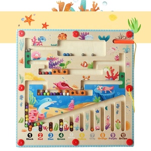 Tavola di Attività <span class=keywords><strong>Montessori</strong></span> in Legno per Bambini dai 2 ai 6 Anni, Vendita Calda - Product Image 3