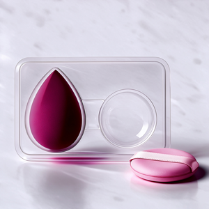 Wholesale Custom Printed Paper <b>Boxes</b> With Clear Display Window For Beauty Egg Sponge <b>Makeup</b> Sponge Packaging - Product Image 6