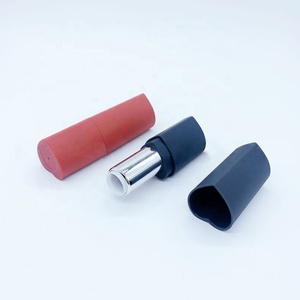Custom Heart Shape Lipstick and Lip Balm Tube Containers <b>Metal</b> Tube <b>Packaging</b> Design - Product Image 1