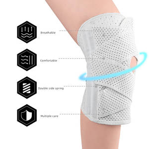 Rodillera con Estabilizadores Laterales para <span class=keywords><strong>Desgarro</strong></span> de Menisco, Dolor de <span class=keywords><strong>Rodilla</strong></span>, LCA, LMC, Artritis, Transpirable y Ajustable - Product Image 3