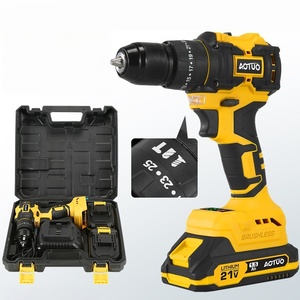 Perceuse sans fil multifonctionnelle, perceuse lithium-ion, ensemble d'outils électriques haute puissance, tournevis électrique, perceuse avec lampe torche - Product Image 4