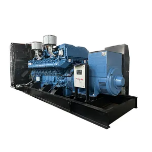 China manufacture diesel generator water cooled system 1000KVA super silent diesel generator