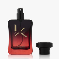 Mattierte 50ml Quadratische Leere Glas-Parfümflasche Anpassbare Farbe Anpassbarer Deckel Logo Siebdruck Pumpzerstäuber 3000 Stück