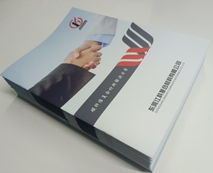 A4 Couverture et Couverture Arrière 250G Double Cuivre Mat Film Page Intérieure 105G Double Cuivre 16P Reliure Entreprise <span class=keywords><strong>Introduction</strong></span> <span class=keywords><strong>Brochure</strong></span> - Product Image 3