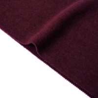 25 Neue Hochwertige Italienische Markenmode Ancora Roter Gewebter Doppelseitiger Alpaka-Merinowolle-Tweed-Stoff für Mäntel, Anzüge und Kleider