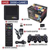 Consola de Juegos Retro Portátil G11Pro 4K HD, Sistema Dual, TV Box, WiFi, Reproductor de Juegos Arcade de Código Abierto