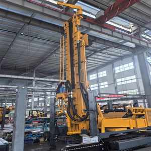 Vente directe usine – Machine de forage de puits d'eau sur chenilles en acier, profondeur 100m, 200m, 300m - Product Image 2