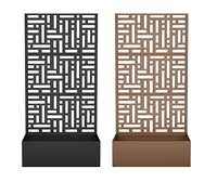 Jardinière Modulaire en Métal Résistante aux Intempéries en Matériau SPA-H pour Plantes et Légumes, Pot de Jardin Extérieur de Shandong City