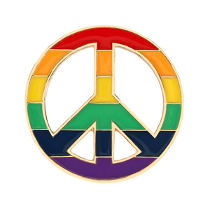 Oem Fabrikant Mode Hard Zacht Metalen Label <span class=keywords><strong>Pin</strong></span> Badge Op Maat Metalen Ambachten Regenboog Lgbt Email Pinnen - Product Image 2
