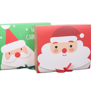 Christmas gift box Packing candy Apple portable Christmas gift bag Christmas gift box paper bag