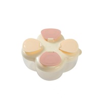 Portable Voyage Quatre Compartiments Bébé Lait En Poudre Conteneur De Stockage Des Aliments Divisé Distribution Sous-Paquet Boîte pour Nouveau-nés
