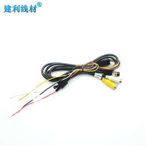 무소음 GX16 9핀 후방카메라 신호 케이블 - 다채널 후방카메라 시스템용 2채널 유연 PVC - Product Image 4