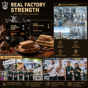 Barre Énergétique Chocolat MRE Prête à Consommer, <span class=keywords><strong>Ration</strong></span> Alimentaire d'Urgence - Product Image 3