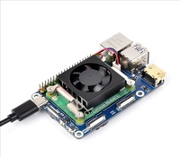 Placa Base Mini Waveshare (A) para Raspberry Pi CM5, con Conector Ethernet RJ45 de 5 Gigabit e Interfaz MIPI