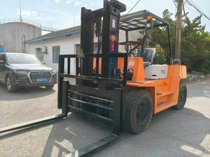 Reliable Used TCM FD70 Heavy <b>Forklift</b> 7 Ton Diesel Powered <b>Forklift</b> For Factory And Terminal Operation - Product Image 2