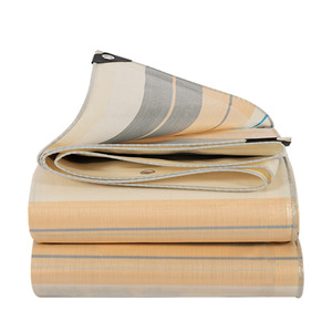 Golden Phoenix Tarpaulin 22002 <b>Waterproof</b> <b>Sunscreen</b> Outdoor Rain Shelter Fabric Stripe Linyi Shengde - Product Image 1