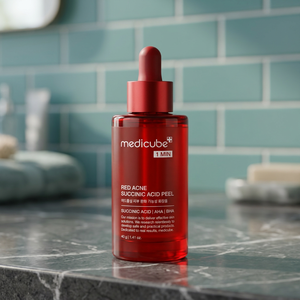 Medicube Red Acne, Peeling de Ácido Succínico para el Acné, Tratamiento Facial Exfoliante - Product Image 3