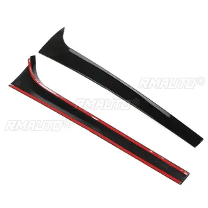 Gloss <b>Black</b> Rear Window Side Spoiler <b>Wing</b> for Skoda Octavia Estate 2014-2019 Car-styling Auto Rear Window Mirror Tail Accessorie - Product Image 4