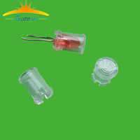 Tube lumineux en plastique LC5-1 LED Guide de lumière enfichable Chapeau anti-poussière Guide de lumière Élément du boîtier du produit