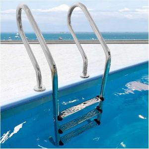 Échelle de <span class=keywords><strong>piscine</strong></span> avec main courante, accessoires de <span class=keywords><strong>piscine</strong></span>, portable, en acier inoxydable 304 316 SF - Product Image 1