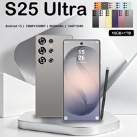 Smartphone 5G S25 Ultra 2025 en Gros, Écran 4K, 16 Go + 1 To, Débloqué Mondial (RU), Batterie 8000 mAh, État Neuf
