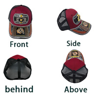 Gorra de Béisbol Unisex Personalizada con Logotipo de Herradura Metálica en 3D, Estilo Occidental, Étnico, Informal, para Pesca, Playa y Aire Libre