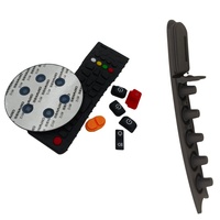 Customized Industrial Non-Standard Heat Resistant Silicone Rubber Molds Keys Keyboard OEM ODM Silicone Moulding Parts Services