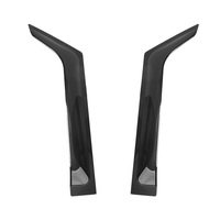 Visera para Ventana de Material ABS con Acabado Cromado para Suzuki Jimny JB74 de 3 Puertas, Protector de Lluvia, Moldeo por Inyección Externo, Fácil Instalación