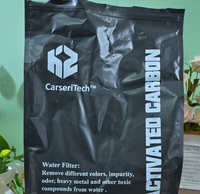 Carseritech Charbon Actif Granulaire Noir Aggloméré de Haute Pureté (à base de charbon) Agent Auxiliaire Catalytique Absorption 25kg/Sac