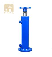 Tige trempée longue course 2400mm Double effet conçu assemblage chargeur sur pneus bras de levage Construction robuste cylindre hydraulique