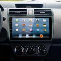 Panneau de navigation automobile TK-YB 10,1 pouces pour Suzuki Swift 2009, accessoires de décoration, kit de tableau de bord intérieur, cadre de façade intérieure