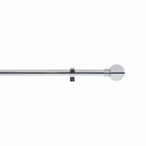 KIT MÉTALLIQUE 19 MM - MODÈLE SPHERE À ANNEAU CHROMÉ 160-300 CM - Product Image 1