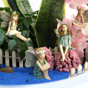 Twig & Flower The Miniature Fun to Read Brother & Sister Garden Fairy Set, 6 pezzi - Product Image 6