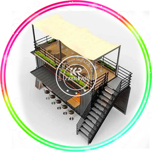 Container da 20 Piedi per Caffetteria e Ristorante, Bar in Container Navale con Cucina - Product Image 4