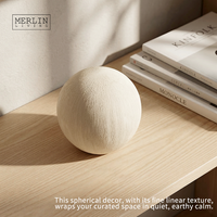 Accessoires de décoration nordique Merlin Living, décoration en céramique, sculpture moderne pour salon et bureau, accessoires de décoration