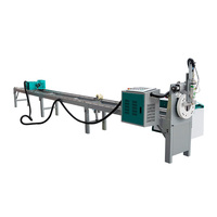 Machine de découpe laser de tubes simple et basique LX61TJ, machine de découpe laser de tuyaux haute vitesse, petite découpeuse laser de tubes