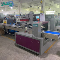 Machine d'emballage automatique Film250 à haute vitesse pour biscuits, pain, croissants, chocolat, bonbons et emballage alimentaire