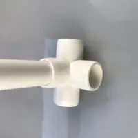 Raccord pour tuyau en PVC, 3 voies, 4 et 5 ", raccord pour tube articulé, coude en pvc
