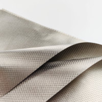 Nouveau tissu conducteur en cuivre nickelé, teint, imperméable, ripstop, type Faraday, pour vêtements, rideaux et auvents