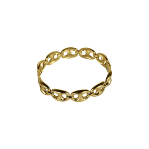 สร้อยข้อมือแฟชั่นแบบโซ่ 316L สแตนเลสสตีล ชุบทอง PVD ทนทาน ยั่งยืน - Product Image 2